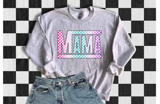 Checkered color mama